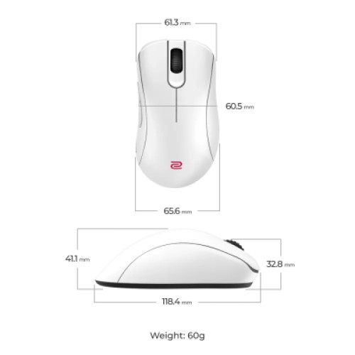 Мышка Zowie EC3-DW Wireless White (9H.N4WBE.A3E)