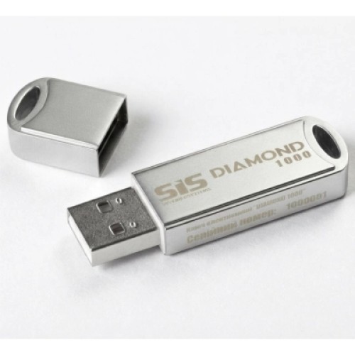 Аппаратный ключ безопасности SIS Засіб КЗІ електронний ключ DIAMOND 1000, металевий корпус (D1000M)