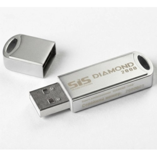 Аппаратный ключ безопасности SIS Засіб КЗІ електронний ключ DIAMOND 2000, металевий корпус (D2000M) Аппаратный ключ безопасности SIS Засіб КЗІ електронний ключ DIAMOND 2000, металевий корпус (D2000M)