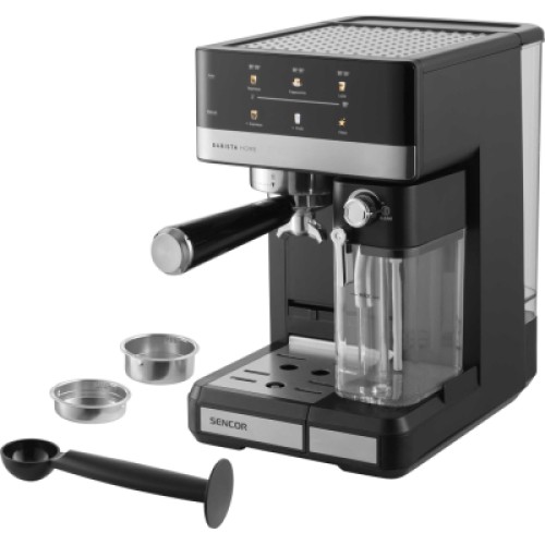 Рожковая кофеварка эспрессо Sencor SES4060BK