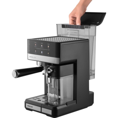 Рожковая кофеварка эспрессо Sencor SES4060BK