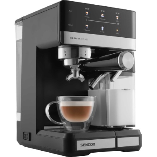 Рожковая кофеварка эспрессо Sencor SES4060BK