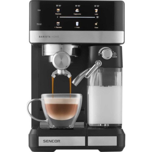 Рожковая кофеварка эспрессо Sencor SES4060BK