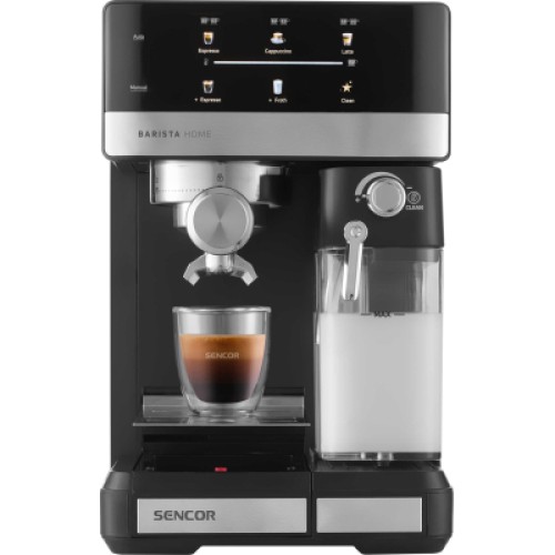 Рожковая кофеварка эспрессо Sencor SES4060BK