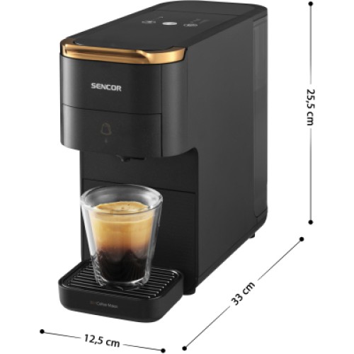 Капсульная кофеварка Sencor SCC1000BK