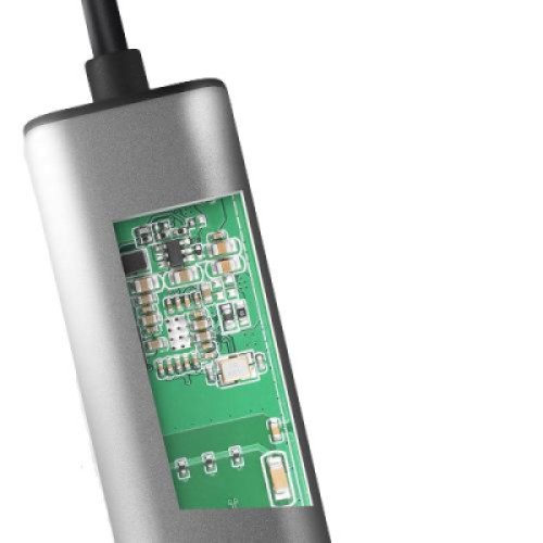 Переходник USB-C to RJ45 Ethernet 2500Mbps gray AXAGON (ADE-25RC)