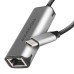 Переходник USB-C to RJ45 Ethernet 2500Mbps gray AXAGON (ADE-25RC)
