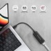 Переходник USB-C to RJ45 Ethernet 1000Mbps black AXAGON (ADE-ARC)
