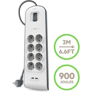 Сетевой фильтр питания Belkin BSV804VF2M-V2