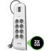 Сетевой фильтр питания Belkin BSV804VF2M-V2 Сетевой фильтр питания Belkin BSV804VF2M-V2