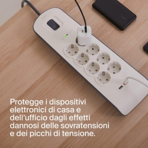 Сетевой фильтр питания Belkin BSV804VF2M-V2 Сетевой фильтр питания Belkin BSV804VF2M-V2