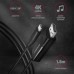 Кабель мультимедийный USB-C to DisplayPort M 1.8m 4K60Hz black AXAGON (RVC-DPC) Кабель мультимедийный USB-C to DisplayPort M 1.8m 4K60Hz black AXAGON (RVC-DPC)
