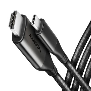 Кабель мультимедийный USB-C to HDMI M 1.8m black AXAGON (RVC-HI2MC)