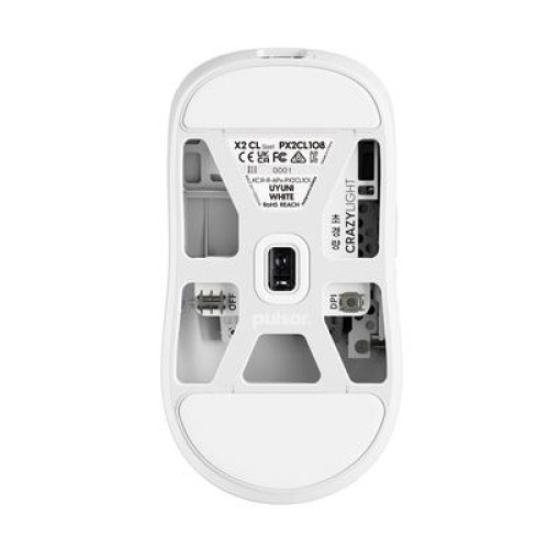 Мышка Pulsar X2 CrazyLight Wireless White (PX2CL108) Мышка Pulsar X2 CrazyLight Wireless White (PX2CL108)