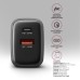 Зарядное устройство AXAGON 1xUSB-C PD67W + 1xUSB QC4+ PPS gray (ACU-PQ67)