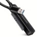 Адаптер AXAGON USB 3.0 AM to SATA 2.5" SSD/HDD 5Gbps black (ADSA-FP2A)