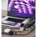 Батарея универсальная HOCO 30000mAh Plentiful 22.5W, built-in cables, LED, Black (DB58 / 715030) Батарея универсальная HOCO 30000mAh Plentiful 22.5W, built-in cables, LED, Black (DB58 / 715030)