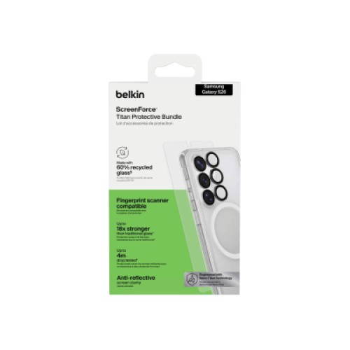 Чехол для мобильного телефона Belkin 3-in-1 Cover + Glass + Camera Samsung Galaxy S26 (BUA002HQ) Чехол для мобильного телефона Belkin 3-in-1 Cover + Glass + Camera Samsung Galaxy S26 (BUA002HQ)