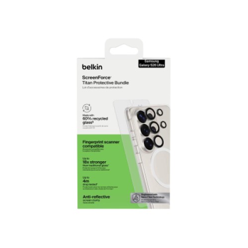 Чехол для мобильного телефона Belkin 3-in-1 Cover + Glass + Camera Samsung Galaxy S26 Ultra (BUA004HQ)