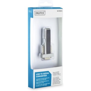 Кабель для передачи данных Digitus USB to COM M RS232 black (DA-70155-1)