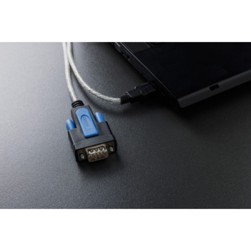 Кабель для передачи данных Digitus USB to COM M 1.8m RS232 FTDI black (DA-70170) Кабель для передачи данных Digitus USB to COM M 1.8m RS232 FTDI black (DA-70170)