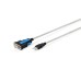 Кабель для передачи данных Digitus USB to COM M 1.8m RS232 FTDI black (DA-70170) Кабель для передачи данных Digitus USB to COM M 1.8m RS232 FTDI black (DA-70170)