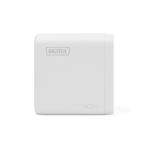 Зарядное устройство Digitus 3xUSB-C + 1xUSB PD140W GaN white (DA-10305)