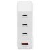 Зарядное устройство Digitus 3xUSB-C + 1xUSB PD140W GaN white (DA-10305)