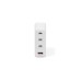 Зарядное устройство Digitus 3xUSB-C + 1xUSB PD140W GaN white (DA-10305)