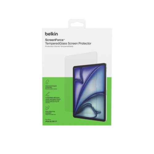 Стекло защитное Belkin TemperedGlass iPad Air 11 (2024 M2/2025 M3) (OVI007HQ)