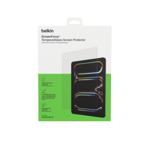 Стекло защитное Belkin TemperedGlass iPad Pro 13 (2024 M4) (OVI006HQ)