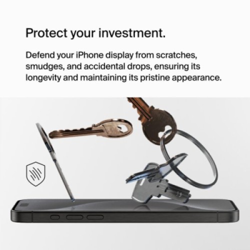 Стекло защитное Belkin UltraGlass2 AM iPhone 15 Pro Max (OVA134ZZ)