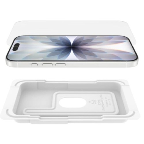 Стекло защитное Belkin TemperedGlass AM iPhone 16 Pro (OVA159HQ)