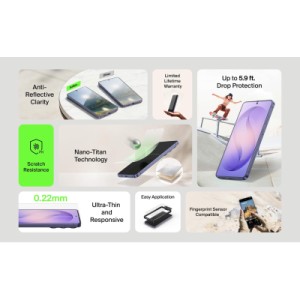 Стекло защитное Belkin Titan EcoGuard Samsung Galaxy S26 Ultra (OVB080HQ)