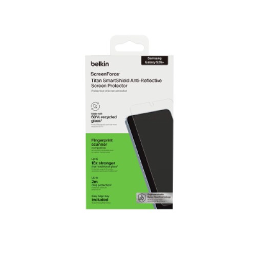 Стекло защитное Belkin Titan SmartShield Samsung Galaxy S26+ (OVB073HQ)