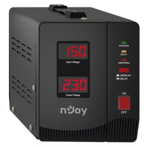 Стабилизатор напряжения nJoy Alvis 2000 (AVRL-20002AL-CS01B) AVR, 2 розетки (Alvis 2000) Стабилизатор напряжения nJoy Alvis 2000 (AVRL-20002AL-CS01B) AVR, 2 розетки (Alvis 2000)