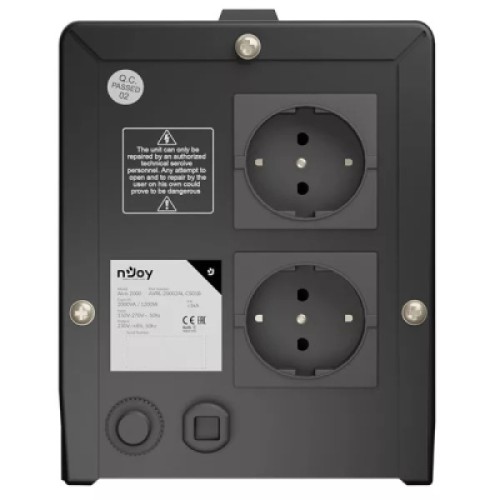 Стабилизатор напряжения nJoy Alvis 2000 (AVRL-20002AL-CS01B) AVR, 2 розетки (Alvis 2000) Стабилизатор напряжения nJoy Alvis 2000 (AVRL-20002AL-CS01B) AVR, 2 розетки (Alvis 2000)