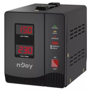 Стабілізатор напруги nJoy Alvis 2000 (AVRL-20002AL-CS01B) AVR, 2 розетки (Alvis 2000)