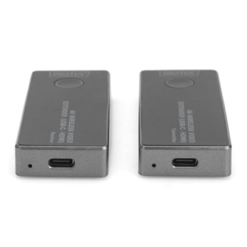 Адаптер HDMI extender 30m USB-C to HDMI 4K UHD wireless black Digitus (DS-55324)
