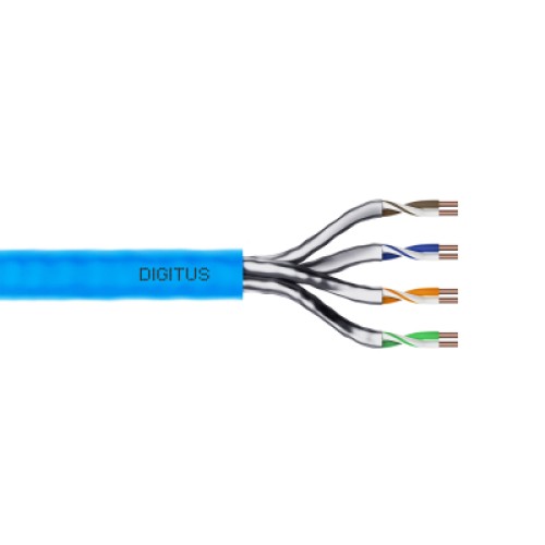 Кабель сетевой Digitus FTP 305м, cat.6A, AWG 23/1, CU, LSZH-1, blue (U-FTP) (DK-1625-A-VH-305)
