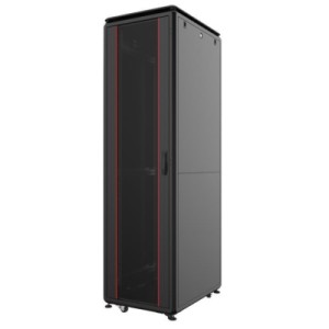 Шафа напольна Mirsan 42U GTV 19" 800x1000, glass door (MR.GTV42U81DE.01)