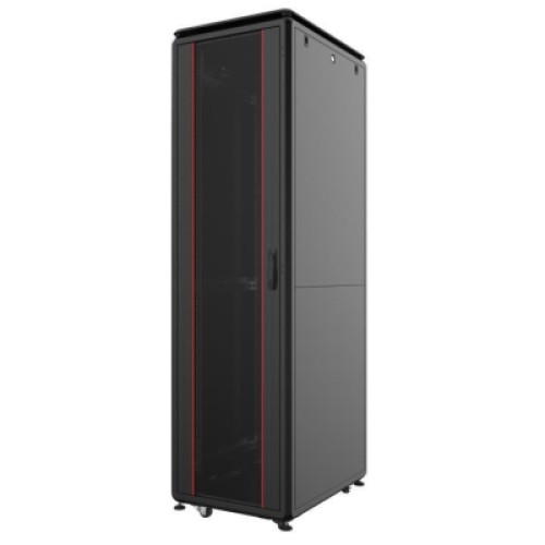 Шкаф напольный Mirsan 42U GTV 19" 800x1000, glass door (MR.GTV42U81DE.01)