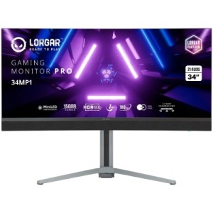 Монитор Lorgar 34MP1 (LRG-34MP1W180C-GY)