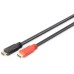 Кабель мультимедийный HDMI M to HDMI M 10.0m Full HD 60Hz AOC w/Amplifier black Digitus (AK-330105-100-S) Кабель мультимедийный HDMI M to HDMI M 10.0m Full HD 60Hz AOC w/Amplifier black Digitus (AK-330105-100-S)