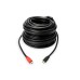 Кабель мультимедийный HDMI M to HDMI M 20.0m Full HD 60Hz AOC w/Amplifier black Digitus (AK-330105-200-S)