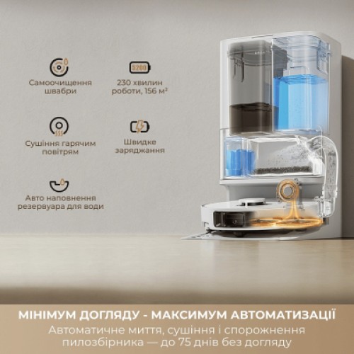 Пылесос Dreame D30 Ultra White (RTD31TE)