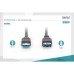 Дата кабель USB 3.0 AM/AF 3.0m black Digitus (AK-300203-030-S)