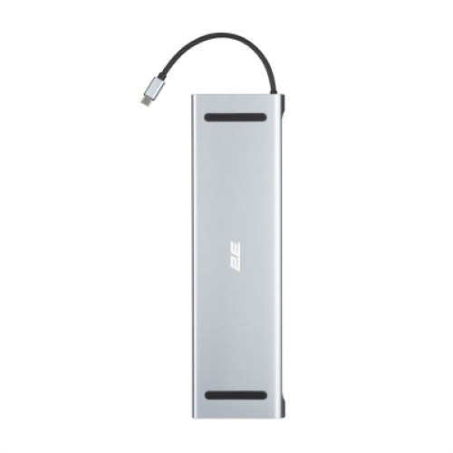 Концентратор 2E USB-C 10-in-1 3xUSB + 2xUSB-C + 2xHDMI + VGA + 3.5mm + microSD/SD + 1xRJ45 0.15m gray (2E-W2703) Концентратор 2E USB-C 10-in-1 3xUSB + 2xUSB-C + 2xHDMI + VGA + 3.5mm + microSD/SD + 1xRJ45 0.15m gray (2E-W2703)