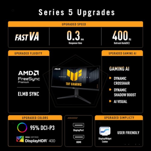 Монитор ASUS TUF Gaming VG34WQL5A (90LM0CI1-B01171) Монитор ASUS TUF Gaming VG34WQL5A (90LM0CI1-B01171)