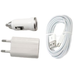 Зарядное устройство EasyLink (3 в 1) +кабель Lightning (EL-199 W)